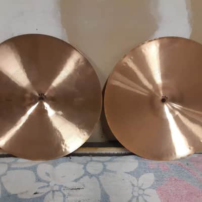 Paiste 14" 404 "Black Label" Hi-Hat Cymbals (Pair) 1974 - 1980 image 12