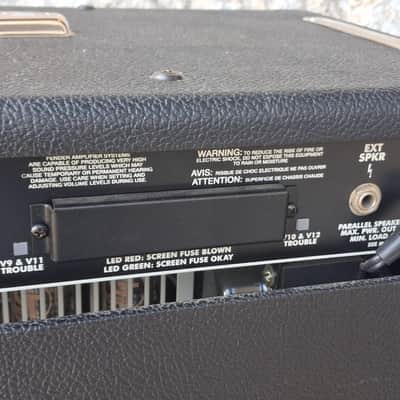 Fender Twin Amp Black Face 1993 - Black image 11