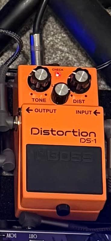 Boss DS-1 Distortion (Silver Label) 1994 - Present - Orange image 1