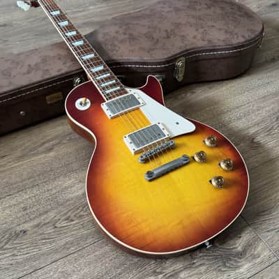 2013 Gibson Custom Shop Historic '58 Les Paul Standard Reissue Ice Tea VOS R8 image 4