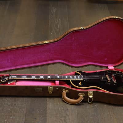 2022 Gibson Custom Shop 1954 Reissue Les Paul Custom 70th Anniversary Electric Guitar Black Ebony + COA OHSC image 22