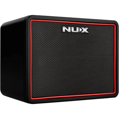 NuX Mighty Lite BT MKII 3-Watt Portable Desktop Modeling Guitar Amp for Guitars and Basses, Black image 2