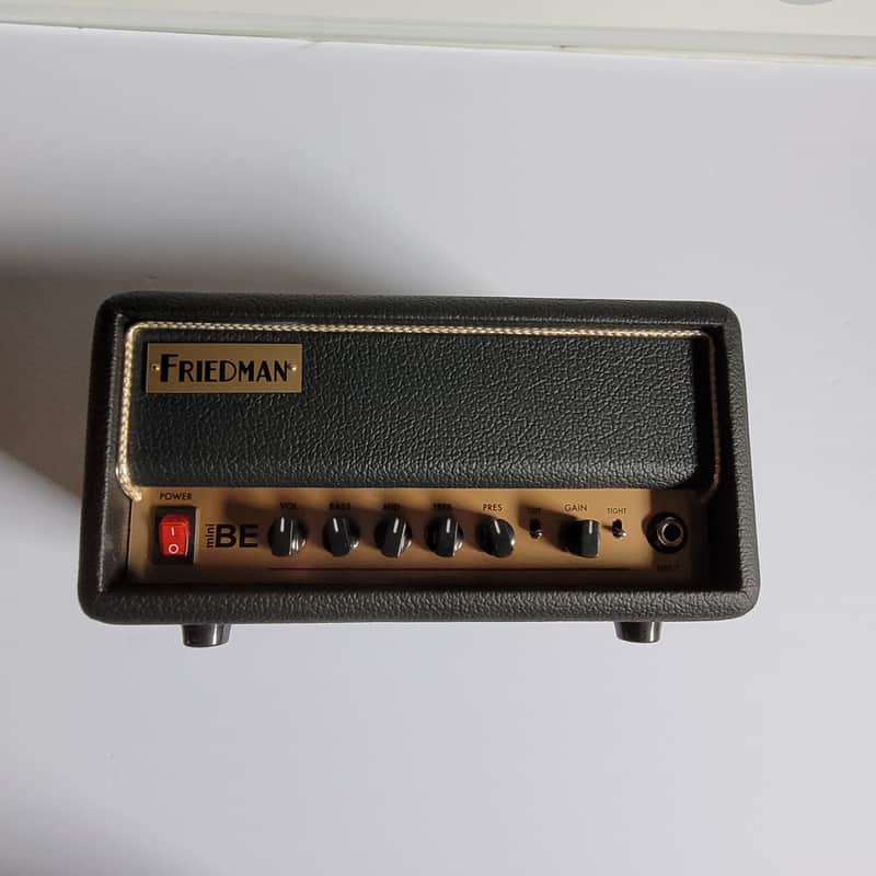 Friedman BE-Mini 30-Watt Solid State Guitar Amp Head 2021 - Present - Black image 1
