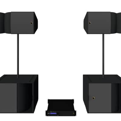 L‘acoustics (2x) A15 Wide + (2x) KS21 + (1x) LA4X image 2