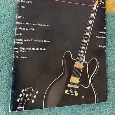 Gibson ES collection poster 1993 image 3