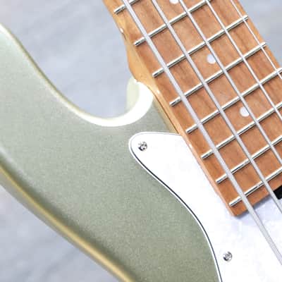 Sadowsky MetroExpress 21-Fret Hybrid P/J 5-String Solid Champagne Metallic w/Bag image 5