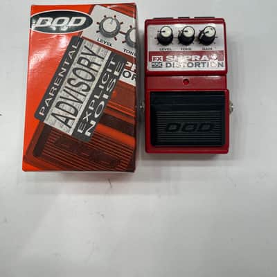DOD Digitech FX55C Supra Distortion Rare Vintage Guitar Effect Pedal + Box image 1
