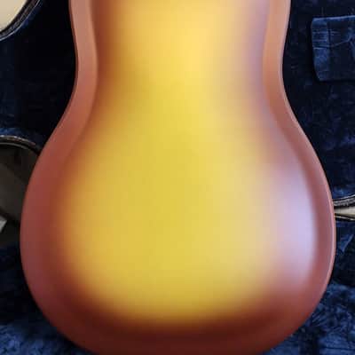 National Reso-Phonic Triolian W-Series 12 Fret Single Cone 2025 Walnut Burst - IN STOCK NOW! image 5