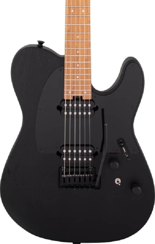 Charvel Pro-Mod So-Cal Style 2 24 HH 2PT CM Ash Electric Guitar. Caramelized Maple FB, Natural Ash image 1