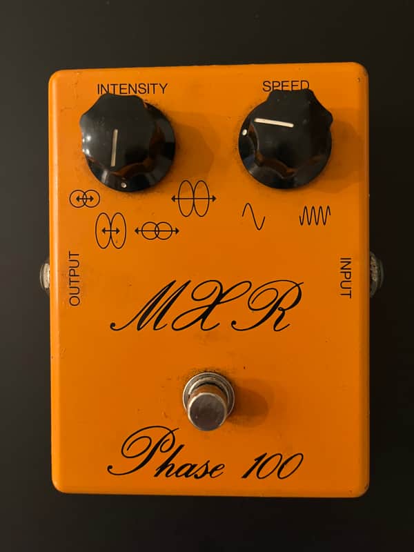 MXR MX-107 Script Phase 100 1974 - 1975 - Orange image 1