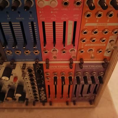 Homemade Modular eurorack synthesizer 2020 - Wood image 8