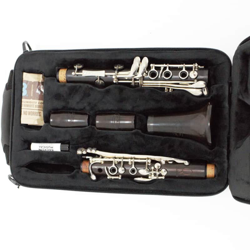 Backun Q Series Bb Clarinet - Grenadilla with Silver Keys image 1