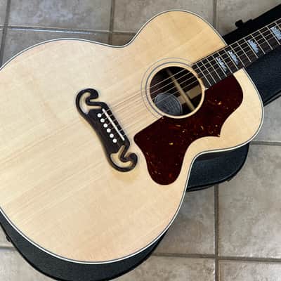 2024 Gibson SJ-200 Studio Rosewood Acoustic Guitar Natural image 1
