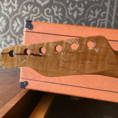 Squier by Fender Bullet S3 PROJECT Body and Loaded Pickguard FREE Neck Included 1980s - Sunburst image 8