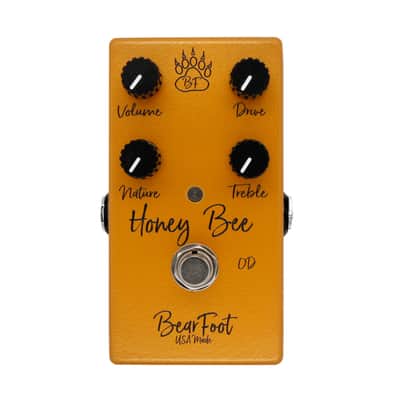 BearFoot Honey Bee OD オーバードライブ エフェクター Bearfoot FX Honey Bee OD | Reverb