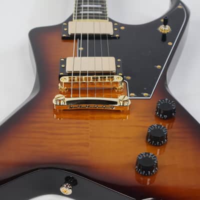 Evil Instruments (Claudio Sanchez) Presents: “The Jackhammer” - Sunburst Flamed Top (In partnership with Dunable Guitars) image 8