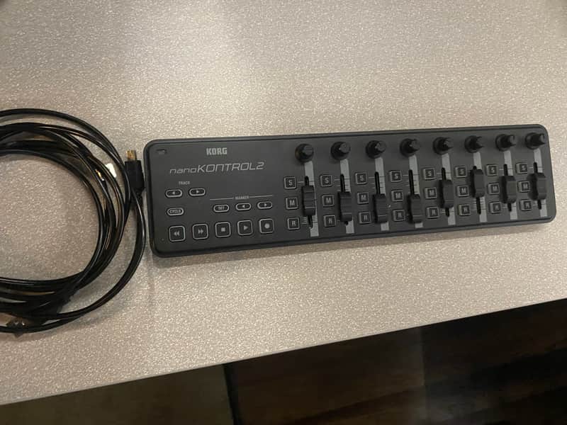 Korg nanoKONTROL2 Slimline USB MIDI Control Surface 2011 - Present - Black image 1