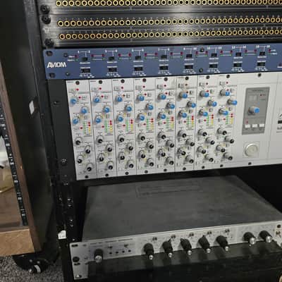 Immagine Solid State Logic X-Rack Loaded with 8 XR618 Dynamics Modules 2010s - Silver - 2