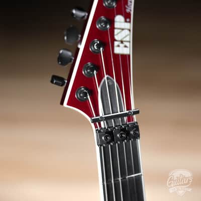 ESP Horizon-I Original Japan Floyd Rose Guitar w/ Case – Deep Candy Apple Red image 5