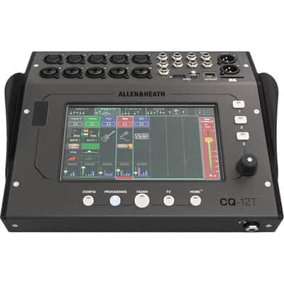 Allen & Heath CQ-12T 12-Channel Digital Mixer with Touchscreen (B-Stock) image 1