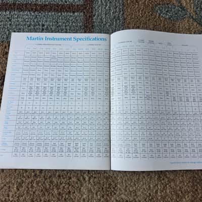 Vintage 1977 CF Martin Instruments Guitar Catalog! Rare, Original Case Candy, Paperwork! image 8