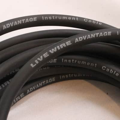 Livewire Instrument Cable ~15Ft Mono 1/4" Male to Mono 1/4" Male image 3