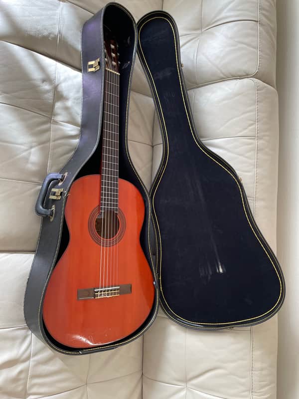 Yamaha G-55-1 classical 1976 red brown image 1