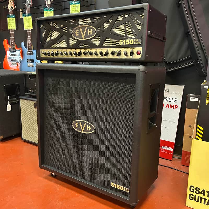 EVH 5150 IIIS EL34 3-Channel 50-Watt Head & Cabinet image 1
