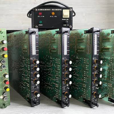 1979 Audio Design Recording Scamp Vintage Rack Loaded w/Scamp S01 S03 S04 S31 S100 Modules image 2