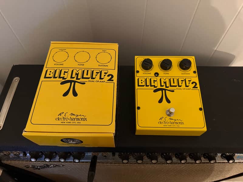Electro-Harmonix / JHS Big Muff 2 Dual Op-Amp Fuzz 2025 YELLOW THIRD MAN EXCLUSIVE image 1