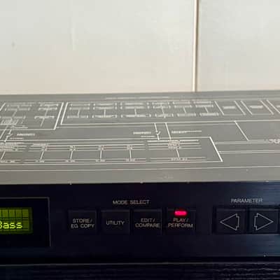 Yamaha TX81Z Rackmount FM Tone Generator 1987 - 1988 Black