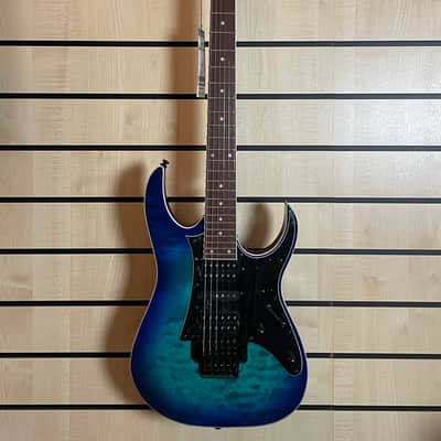 Ibanez RG450QMB-SPB Sapphire Blue Electric Guitar Made in Indonesia image 1
