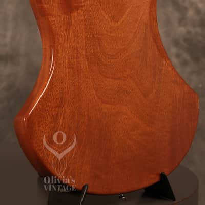 1977 Guild B 302-F FRETLESS Bass Natural Mahogany image 15