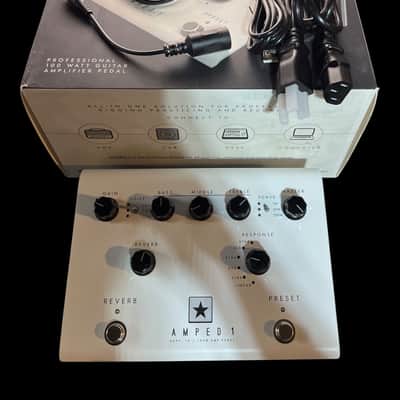 Blackstar AMPED 1 Dept. 10 100-Watt Guitar Amp Pedal 2022 - Present - White X7416 image 2