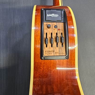 Oscar Schmidt OB100-N Acoustic/Electric Bass 2010s - Natural image 3
