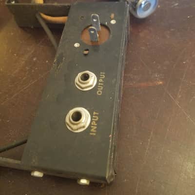 Webcor Small Mono Tube Amp Project 6V6 6E5 12AX7 AlNiCo 6" Speaker Bumblebee Sprague 1952 Copper image 2