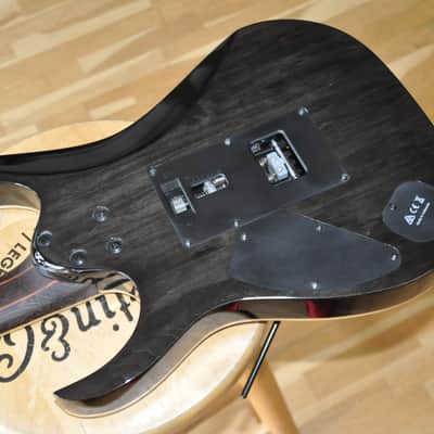 IBANEZ RG970WQMZ BIB Black Ice Burst / RG Premium Series/ from 2018 / RG970WQMZ-BIB / I170808206 image 10