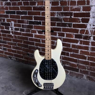 Earnie Ball Music Man Sting Ray Translucent Creme image 1