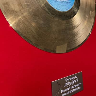 Stan Lynch Tom Petty and The Heartbreakers, New Zealand, Pack Up The Plantation, Gold Record (#24) image 4