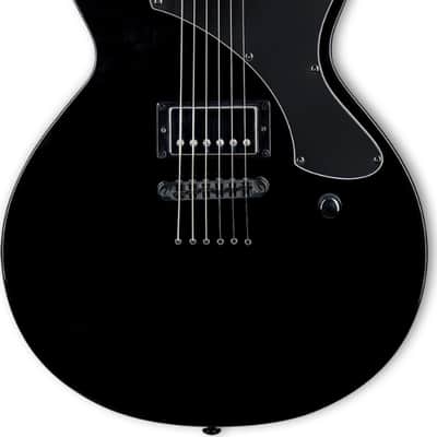 ESP LTD EC-201FT Electric Guitar, Roasted Jatoba Fingerboard, Black image 2