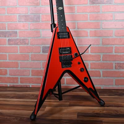 Dean USA Dime Razorback V Red with Black Bevels 2007 w/OHSC image 3