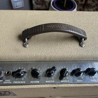 Vintage Rare Limited Edition Tolex Oxblood Grill Fender Blues Deluxe 2-Channel 40-Watt 1x12" Guitar Combo 1993 - 1996 image 10