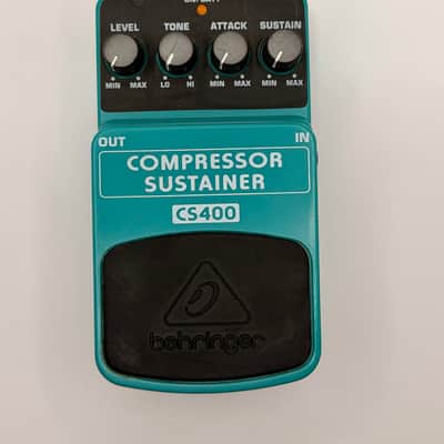 Behringer CS400 Compressor Sustainer Pedal - Excellent Condition. image 1
