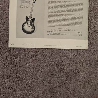 Highly Coveted -1959 Gibson Guitars & Amplifiers catalog image 2
