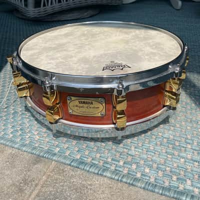 Yamaha Maple Custom 4x14 1990's Vintage Maple Snare Drum image 3