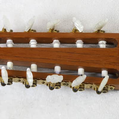 RARE 1989 Michael Menkevich Custom 10-String Classical Harp Guitar, Spruce/Brazilian, w/Case image 10