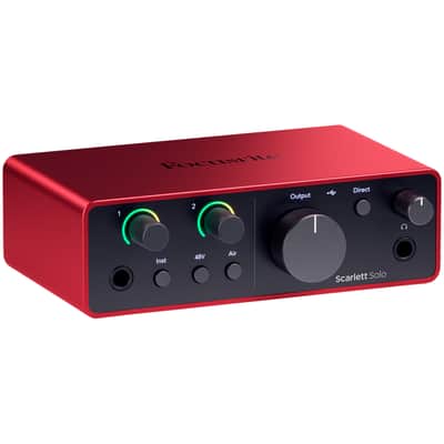 Scarlett Solo G4 Focusrite image 1