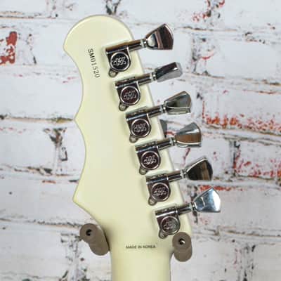 Fret King - FKV36CTSB Elise Custom Semi-Hollow Electric Guitar - Vintage White - w/HSC -x1520 - USED image 8
