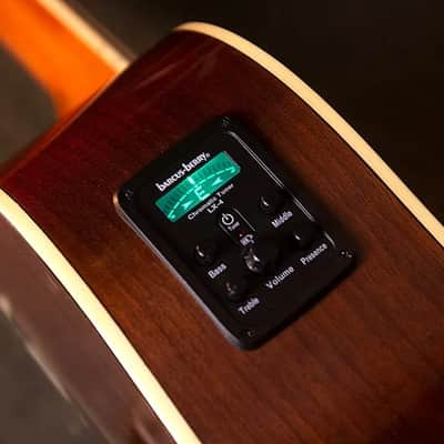 Washburn AG70CEK Apprentice Series Mahogany Neck 6-String Acoustic-Electric Guitar w/Hard Case image 7