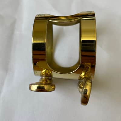 Vintage Selmer Paris Tenor Saxophone Ligature and Cap Set - Listing #2 image 4